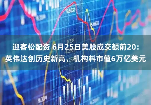 迎客松配资 6月25日美股成交额前20：英伟达创历史新高，机构料市值6万亿美元